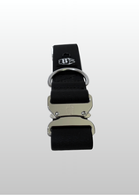 Load image into Gallery viewer, 2 inch PVC dog collar with silver hardware