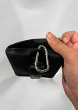 Load image into Gallery viewer, Silicone dog treat pouch clipped on for a walk