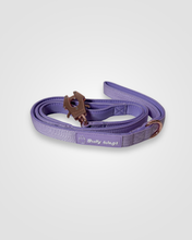Load image into Gallery viewer, Lilac tactical dog leash laid flat