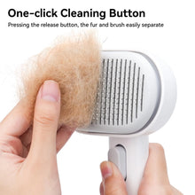 Load image into Gallery viewer, Self-Cleaning Kitty Brush – Effortless Grooming for a Happy, Healthy Cat