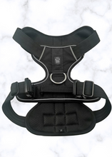 Load image into Gallery viewer, Heavy-duty everyday dog harness in Black