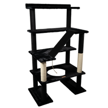 Load image into Gallery viewer, Maine Coon 65" Cat Tower - 4-Level Cat Tree