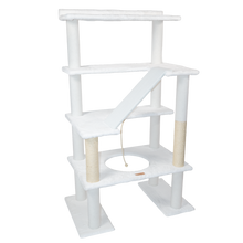 Load image into Gallery viewer, Maine Coon 65" Cat Tower - 4-Level Cat Tree