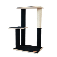 Load image into Gallery viewer, Noba Modern Plywood 2-Level Cat Tree