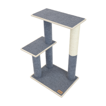 Load image into Gallery viewer, Noba Modern Plywood 2-Level Cat Tree