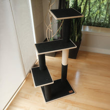 Load image into Gallery viewer, Noba Modern Plywood 3-Level Cat Tree