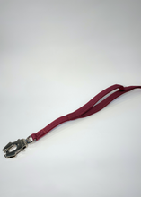 Load image into Gallery viewer, Cherry Wine tactical dog leash laid flat