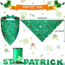 Load image into Gallery viewer, Saint Patrick's Day Dog Bandana - Pet Bandana | Amani Reign