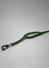 Load image into Gallery viewer, Cactus Green tactical dog leash laid flat
