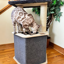 Load image into Gallery viewer, The Lodge Hideout - 2-Level Cat Tree