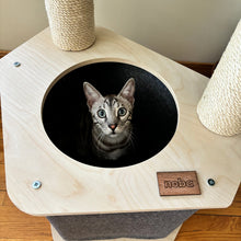 Load image into Gallery viewer, The Lodge Hideout - 2-Level Cat Tree