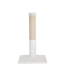 Load image into Gallery viewer, Noba Classic 28" Scratching Post - White Faux Fur