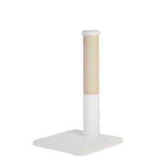 Load image into Gallery viewer, Noba Classic 28" Scratching Post - White Faux Fur