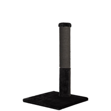 Load image into Gallery viewer, Noba Classic 28" Scratching Post - Black Faux Fur