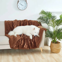 Load image into Gallery viewer, Sherpalini™ Waterproof Pet Blanket - Soft Fleece & Sherpa, Machine Washable Furniture Protector