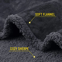 Load image into Gallery viewer, Sherpalini™ Waterproof Pet Blanket - Soft Fleece & Sherpa, Machine Washable Furniture Protector