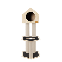 Load image into Gallery viewer, Condo Hideout - 2-Level Deluxe Cat Tree
