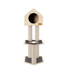 Load image into Gallery viewer, Condo Hideout - 2-Level Deluxe Cat Tree