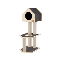 Load image into Gallery viewer, Condo Hideout - 2-Level Deluxe Cat Tree