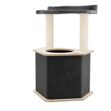 Load image into Gallery viewer, The Lodge Hideout - 2-Level Cat Tree