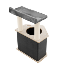 Load image into Gallery viewer, The Lodge Hideout - 2-Level Cat Tree