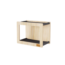 Load image into Gallery viewer, Wall Mounted, Double Hammock Cat Hidedout