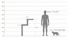 Load image into Gallery viewer, Wall Mounted Cat Scratcher Parkour