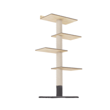 Load image into Gallery viewer, 72 inches Wall Mounted Cat Tower - Perfect for small spaces