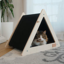 Load image into Gallery viewer, Noba Origin Scratchable Teepee Cat House