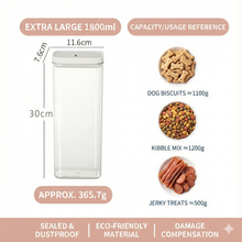 Load image into Gallery viewer, Storlini™ Airtight Pet Food Storage Container - Keep Dog Food, Cat Food & Treats Fresh with 4-Lock Seal!