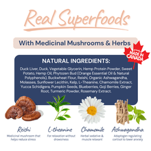 Load image into Gallery viewer, Duck Calming Aid | Natural Anxiety Relief Treats for Dogs with L-Theanine