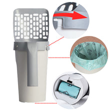 Load image into Gallery viewer, Poopalini™ Cat Litter Pooper Scooper + 30 Biodegradable Poop Bags - Sanitary, quick and easy! - Amani Reign Pet Shop
