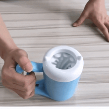 Load image into Gallery viewer, Pawlini™ Portable Paw Cleaner With Spin Action Handle - Easiest Paw Cleaner on the Market! - Amani Reign Pet Shop