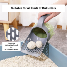 Load image into Gallery viewer, Poopalini™ Cat Litter Pooper Scooper + 30 Biodegradable Poop Bags - Sanitary, quick and easy! - Amani Reign Pet Shop