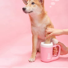 Load image into Gallery viewer, Pawlini™ Portable Paw Cleaner With Spin Action Handle - Easiest Paw Cleaner on the Market! - Amani Reign Pet Shop
