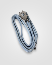 Load image into Gallery viewer, Baby Blue tactical dog leash with traffic handle
