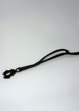 Load image into Gallery viewer, Black tactical dog leash laid flat
