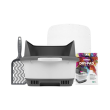 Load image into Gallery viewer, Cateco Odour-Eliminating Litter box - Complete Starter Kit
