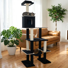 Load image into Gallery viewer, Noba Supreme 81" Tower - 5-Level Cat Tree
