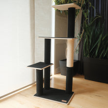 Load image into Gallery viewer, Noba Modern Plywood 3-Level Cat Tree
