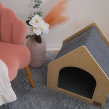 Load image into Gallery viewer, The Noba Cottage Scratchable Cat House
