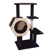 Load image into Gallery viewer, Hexagon House - 4-Level Cat Tree
