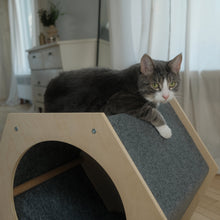Load image into Gallery viewer, The Hexagone Scratchable Cat House
