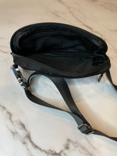Load image into Gallery viewer, Built-in poop bag dispenser on dog walking belt bag

