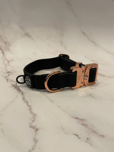 Load image into Gallery viewer, 1 inch waterproof PVC dog collar in multiple hardware colours
