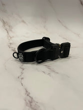 Load image into Gallery viewer, Waterproof PVC dog collar with silver hardware

