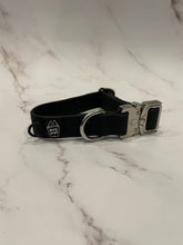Load image into Gallery viewer, Waterproof PVC dog collar with rose gold hardware
