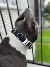 Load image into Gallery viewer, ID tag ring on waterproof PVC dog collar

