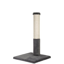 Load image into Gallery viewer, Noba Classic 28" Scratching Post - Grey Faux Fur
