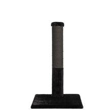 Load image into Gallery viewer, Noba Classic 28" Scratching Post - Black Faux Fur
